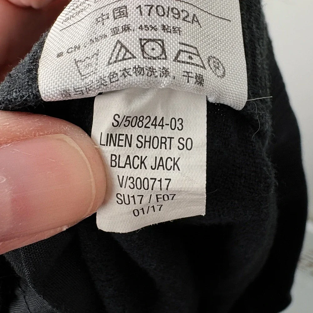 Old Navy Mid-Rise Cuffed Linen-Blend 4